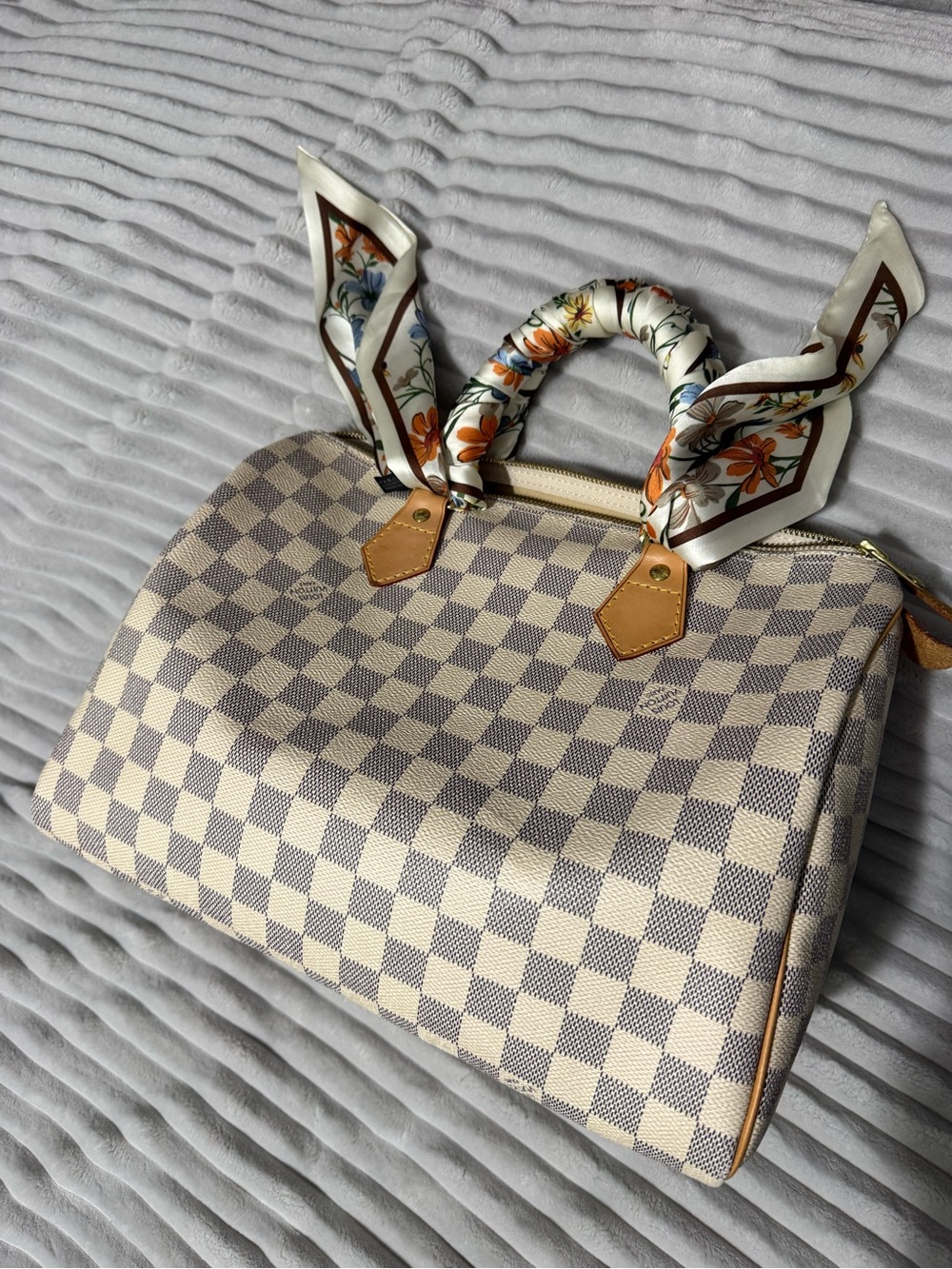 🎉SOLD🎉 Louis Vuitton Speedy 30 in Damier Azur - Picture 3 of 16